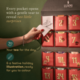 Luxmi Estates 24-Day Christmas Tea Advent Calendar 2026 - Luxmi Estates USA