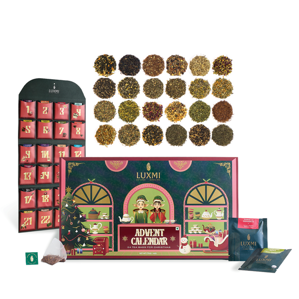 Luxmi Estates 24-Day Christmas Tea Advent Calendar 2026 - Luxmi Estates USA
