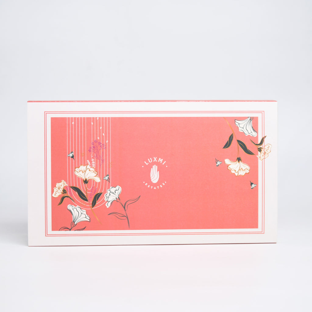 Luxmi Estates Loose Leaf Steep Gift Box (Valerian Dream, Vanilla Spice, 1 Bucket Infuser & 1 Tea Spoon) - Luxmi Estates USA