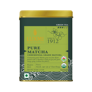 Matcha Tea | 50gm | Matcha Powder Organic Green Tea - Luxmi Estates