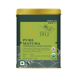 Matcha Tea | 50gm | Matcha Powder Organic Green Tea PACK OF 1 - Luxmi Estates USA
