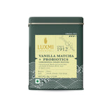 Matcha Vanilla with Probiotics | 50gm | Organic Green Tea Powder - Luxmi Estates USA