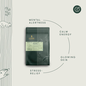 Midnight Bloom | 50 Tea Bags | Organic Green Tea - Luxmi Estates