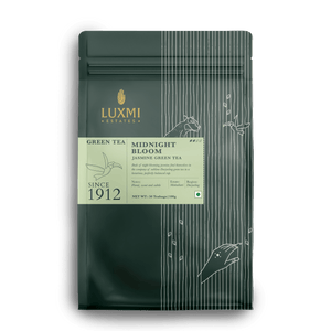 Midnight Bloom | 50 Tea Bags | Organic Green Tea - Luxmi Estates