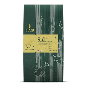 Minty Mile | 25 Tea Bags | Organic Green Tea - Luxmi Estates