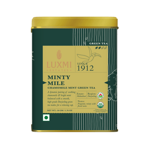 Minty Mile | 50gm | Organic Green Tea - Luxmi Estates