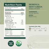 Moringa Mint | 50 gm | Organic Herbal Tea - Luxmi Estates USA