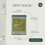 Moringa Mint | 50 gm | Organic Herbal Tea - Luxmi Estates USA