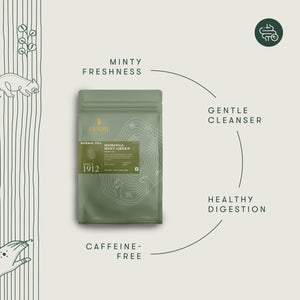 Moringa Mint | 50 Tea Bags | Organic Herbal Tea - Luxmi Estates