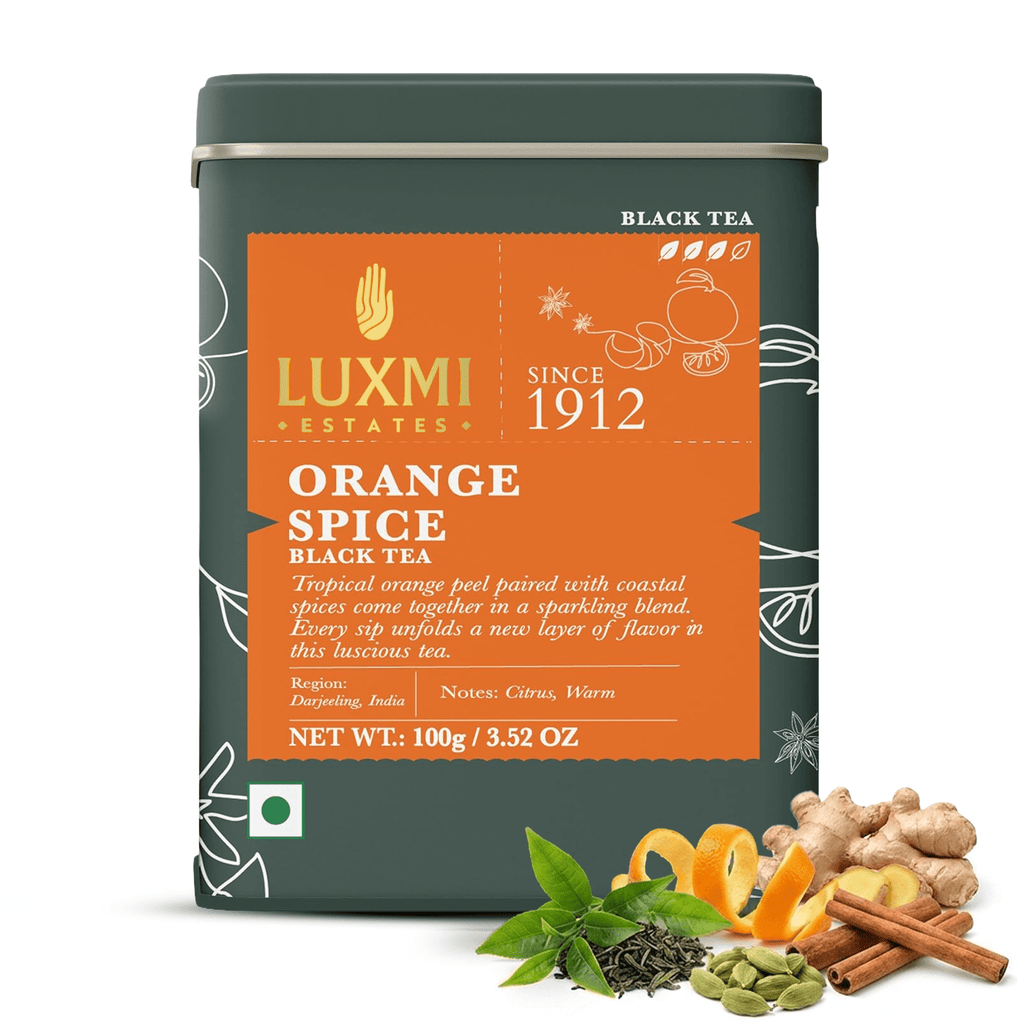 Orange Spice | 100 gm | Black Tea - Luxmi Estates USA