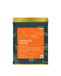 Orange Spice | 100 gm | Organic Black Tea - Luxmi Estates
