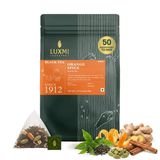 Orange Spice | 50 Tea Bags | Organic Black Tea - Luxmi Estates USA