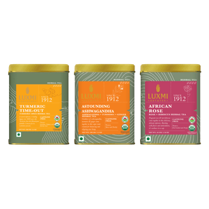 Organic Herbal Tea Collection Loose Leaf - Luxmi Estates