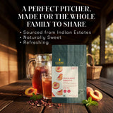 Peach Mint Iced Tea | 18 Pitcher Bags - Luxmi Estates USA