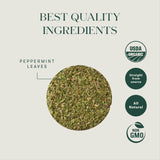 Pure Peppermint | 25gm | Organic Herbal Tea - Luxmi Estates USA