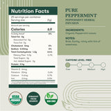 Pure Peppermint | 25gm | Organic Herbal Tea - Luxmi Estates USA
