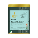 Pure Peppermint | 25gm | Organic Herbal Tea Pack of 1 - Luxmi Estates USA