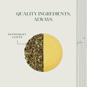 Purely Peppermint | 50 Tea bags | Organic Herbal Tea - Luxmi Estates