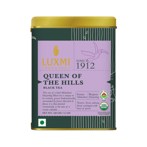 Queen of the Hills 100gm | Queens Blend Black Tea - Luxmi Estates