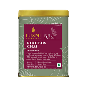 Rooibos Chai | 100 gm | Loose Herbal Tea - Luxmi Estates