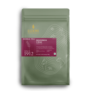 Rooibos Chai | 50 Tea Bags | Herbal Chai PACK OF 3 - Luxmi Estates USA