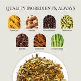 Turmeric Time-Out | 25 Tea Bags | Organic Herbal Tea - Luxmi Estates USA