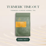 Turmeric Timeout | 50 Tea Bags | Organic Herbal Tea - Luxmi Estates USA