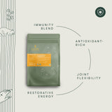 Turmeric Timeout | 50 Tea Bags | Organic Herbal Tea - Luxmi Estates USA