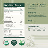 Valerian Dream | 25 Tea Bags | Herbal Tea - Luxmi Estates USA