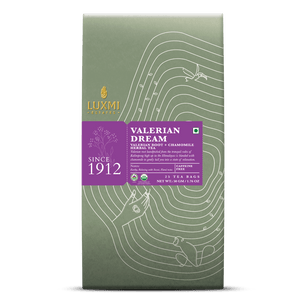 Valerian Dream | 25 Tea Bags | Organic Herbal Tea - Luxmi Estates