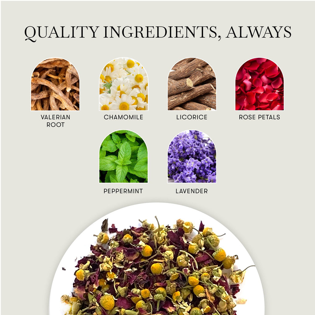 Valerian Dream | 50 Tea Bags | Herbal Tea - Luxmi Estates USA