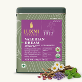 Valerian Tea | 50gm loose tea | Herbal Tea - Luxmi Estates USA