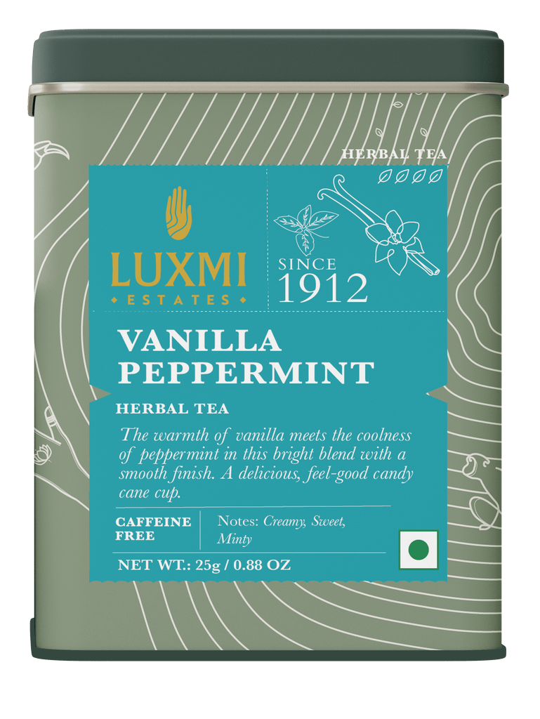 Vanilla Peppermint | 25 gm | Herbal Tea - Luxmi Estates USA