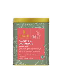 Vanilla Rooibos | 100 gm | Organic Herbal Tea - Luxmi Estates