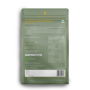 Vanilla Rooibos | 50 Tea Bags | Organic Herbal Tea - Luxmi Estates