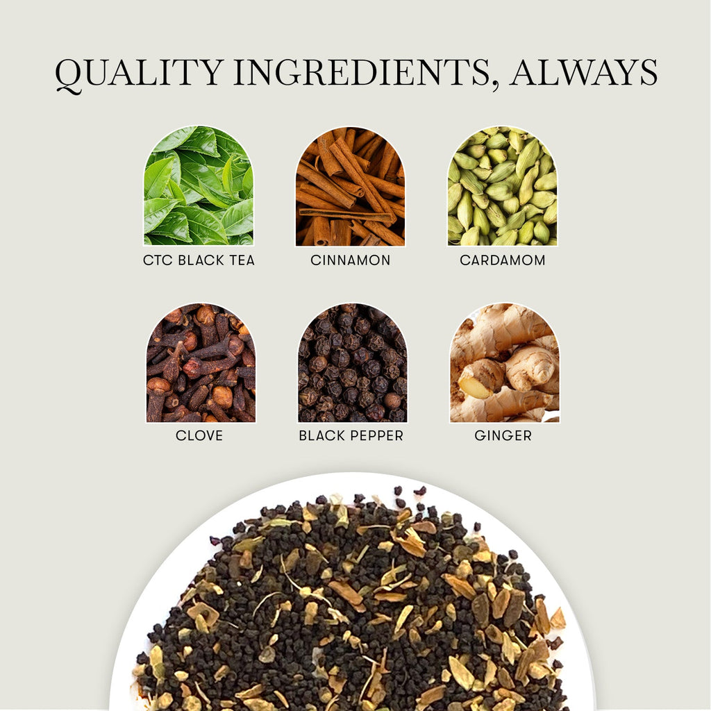 Vanilla Spice Chai | 100gm | Organic Black Tea - Luxmi Estates USA