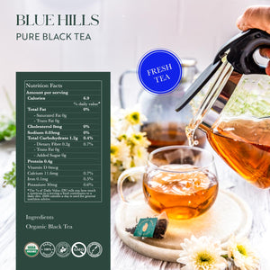 Organic Assorted Classic Collection Tea Gift Box | 1 Herbal Tea, 1 Green Tea, 2 Black Tea - Luxmi Estates