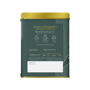 Purely Peppermint | 25gm | Organic Herbal Tea - Luxmi Estates