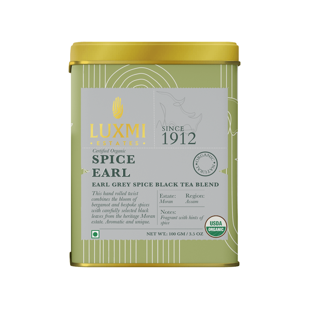 Spice Earl | 100gm | Organic Black Tea - Luxmi Estates