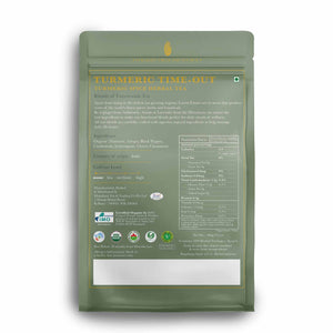 Turmeric Ginger | 50 Tea Bags | Organic Herbal Tea - Luxmi Estates